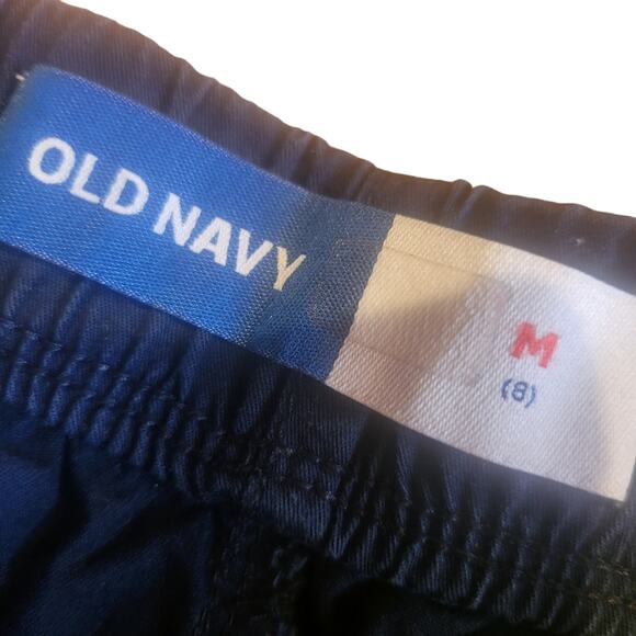*4/$30* Old Navy Drawstring Cargo Shorts Blue Medium - Picture 3 of 3